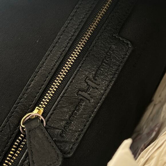 Halston Heritage CX2006L1 Leather Slouchy Shoulder Hobo Bag - Picture 10 of 14